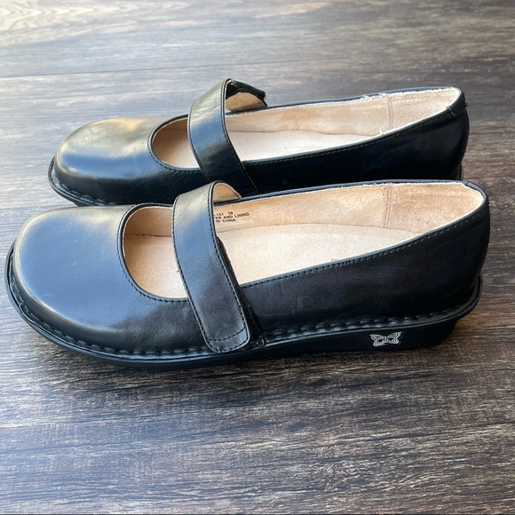 Algeria Black Leather Mary Jane NEW - Picture 5 of 7